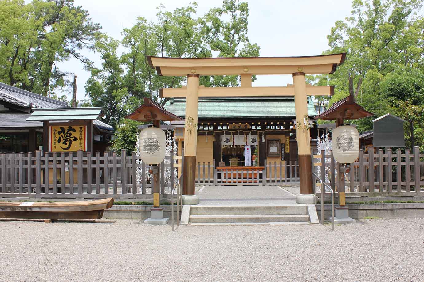 豊臣秀吉を御祭神とする豊國神社。1885年、秀吉の生誕の地である尾張中村（現・名古屋市中村区）に創建されました。