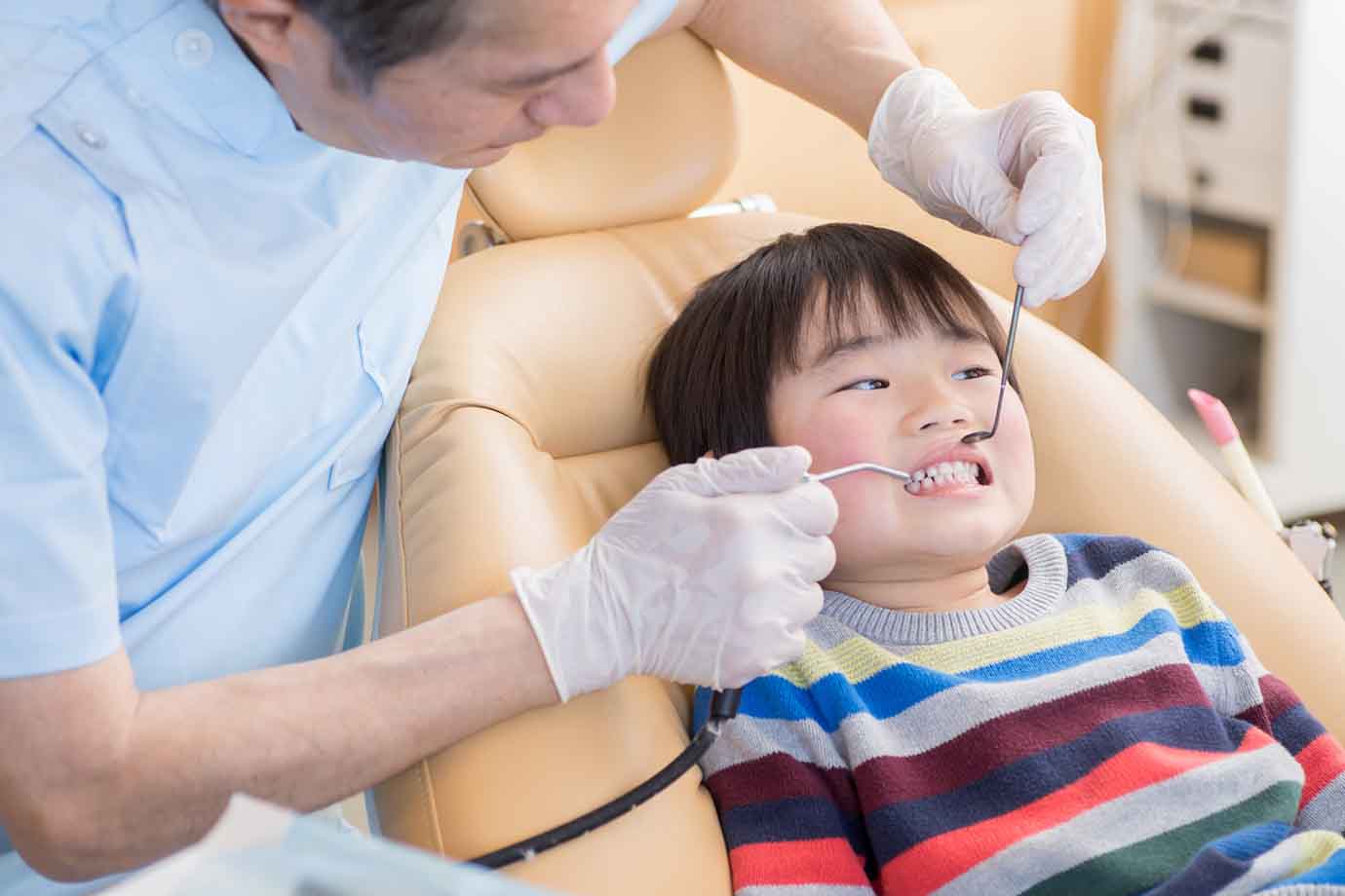 正しく歯をみがく習慣が身に付いていても、歯科医院への通院は必要です。