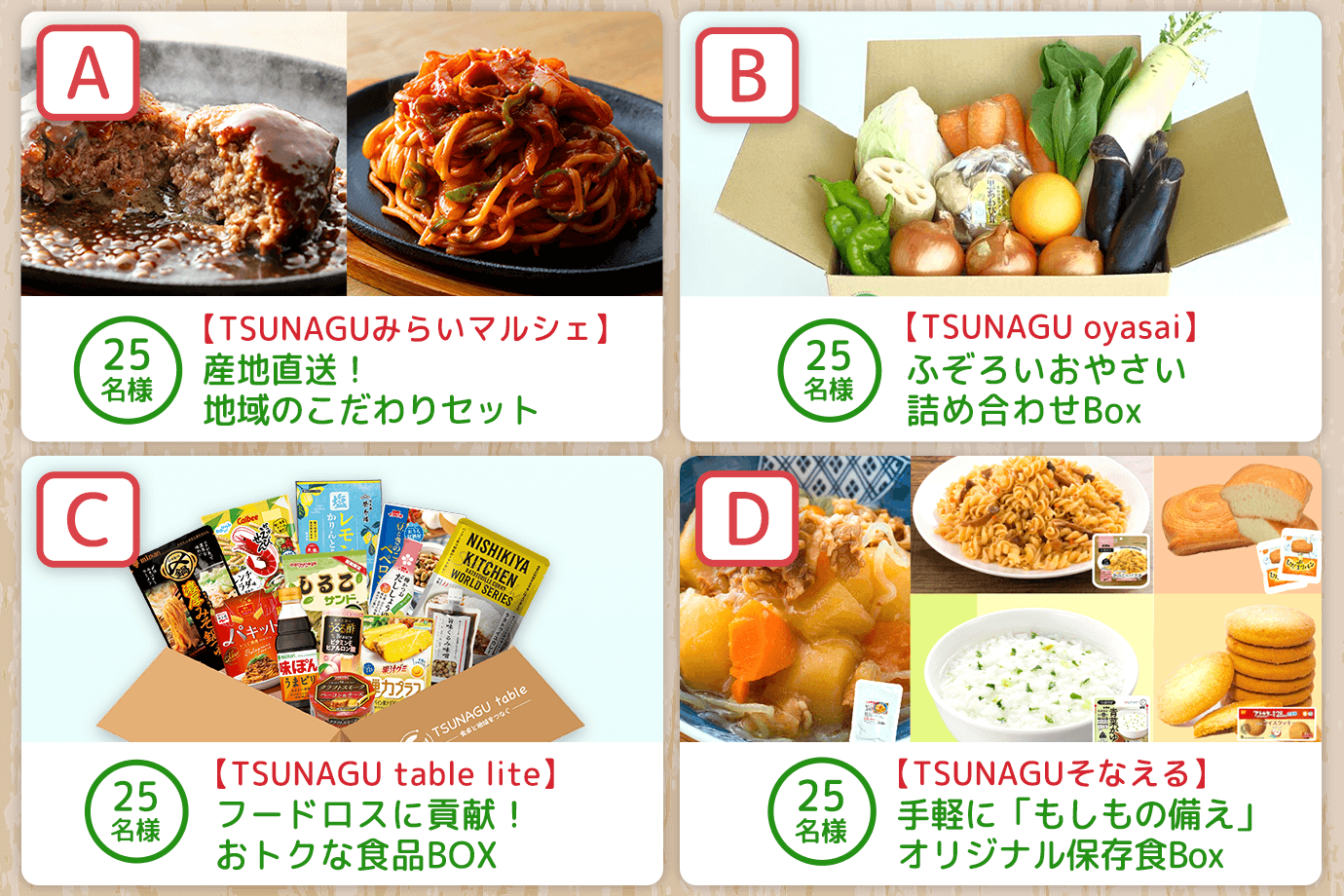 【抽選100人】アンケートに答えて豪華食品詰め合わせを当てよう♪