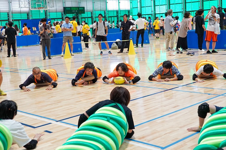 だれでも満喫できる！ 遊び心いっぱいの ｢ゆるスポーツ｣