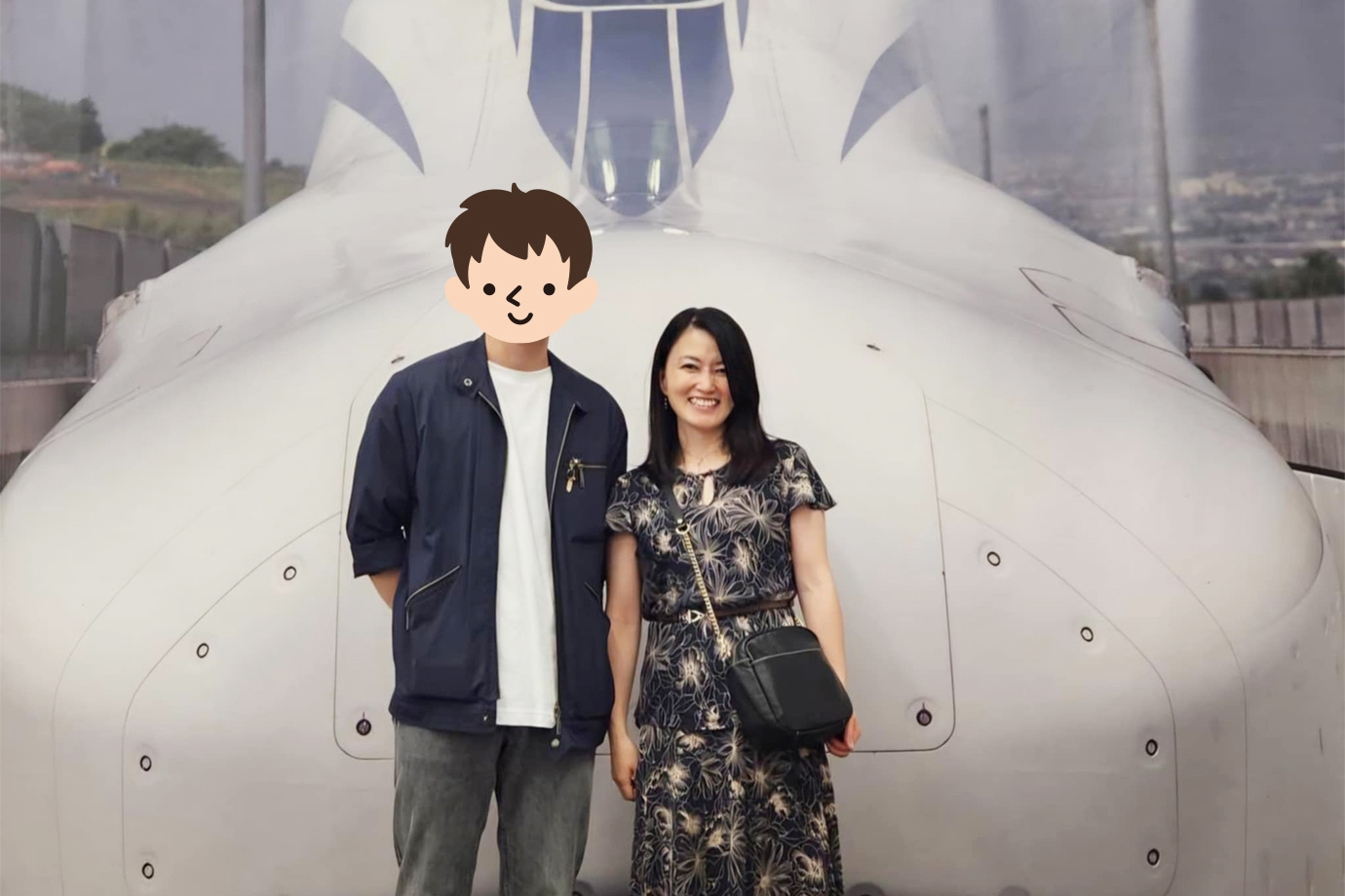 富永さんと息子さん