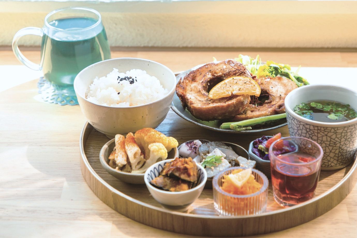 「車麩の唐揚げ」（1500円）