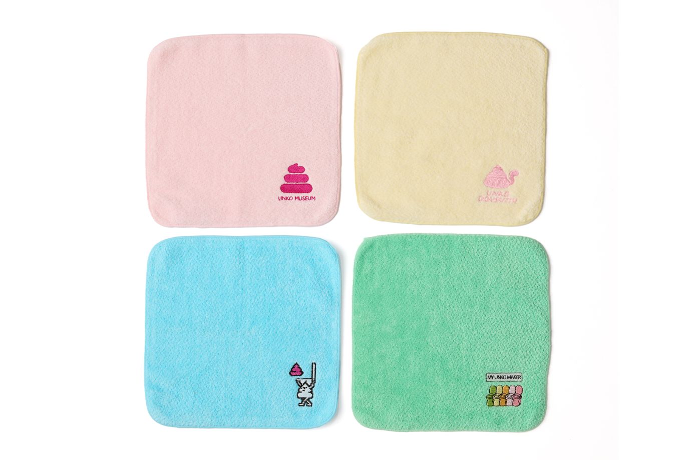 刺繍ハンドタオル