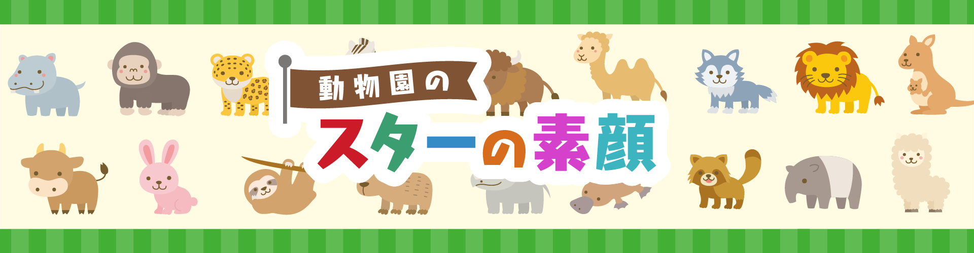 動物園のスターの素顔