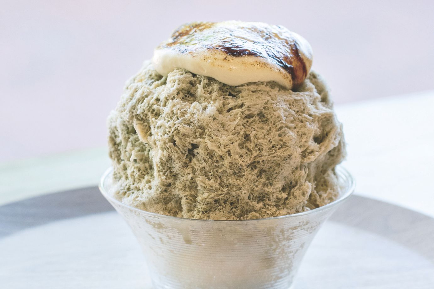 「ほうじ茶ブリュレ」（1400円）