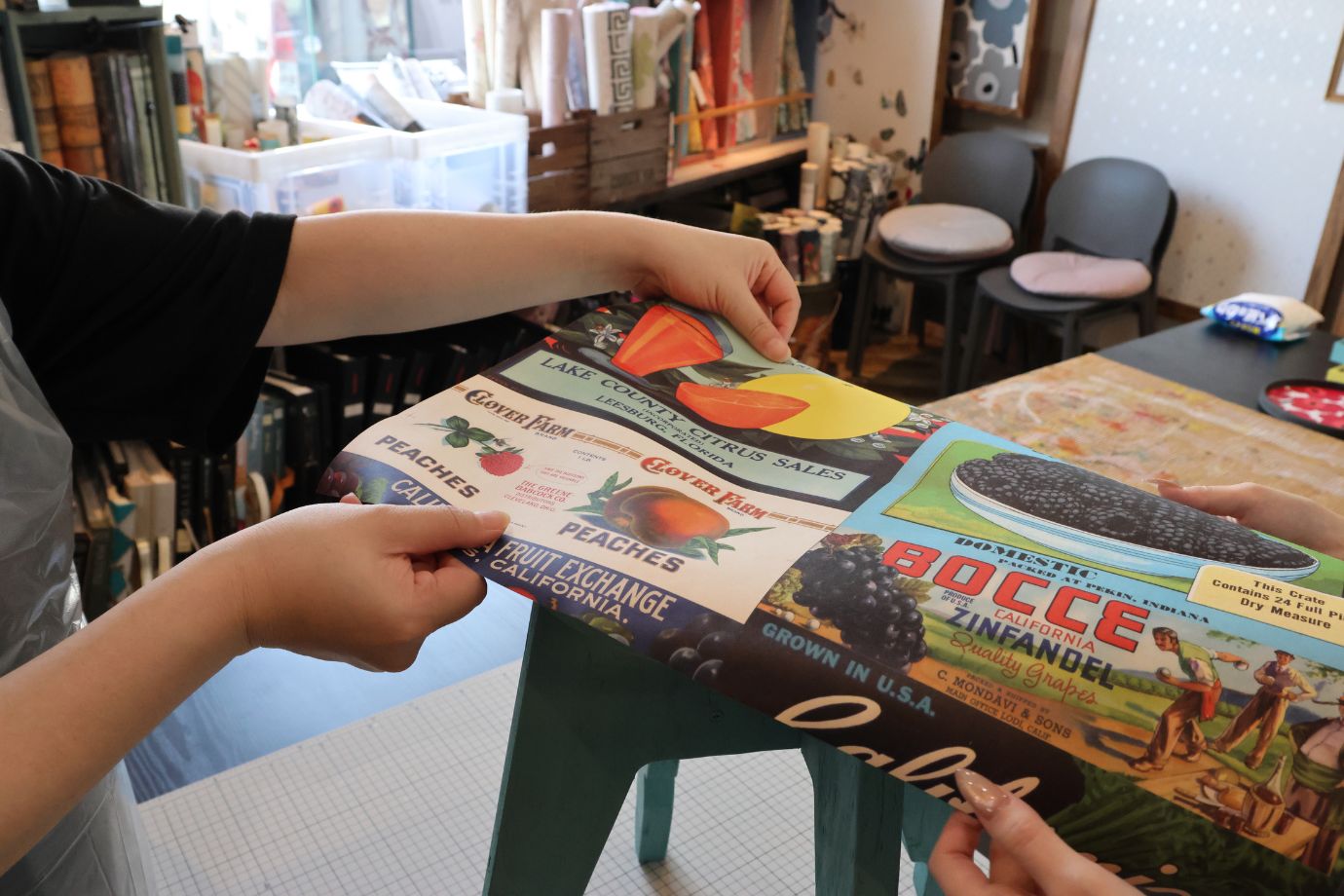 スタッフがサポート