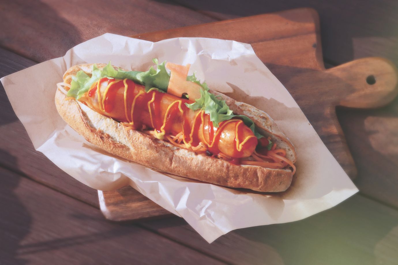 「うまっしゅホットドッグ」（1300円）