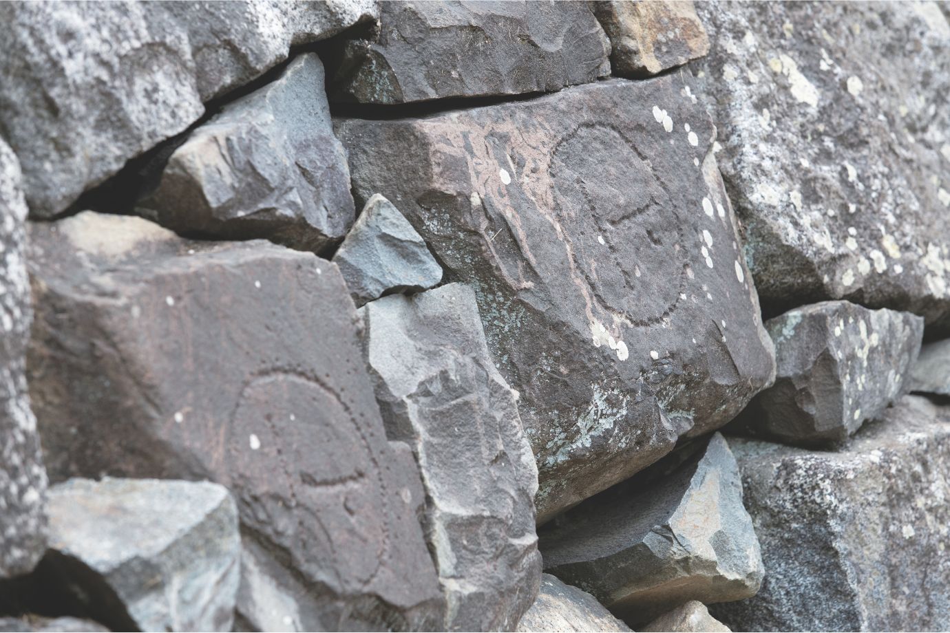 築城を請け負った大名が目印に残した「刻紋（こくいん）」