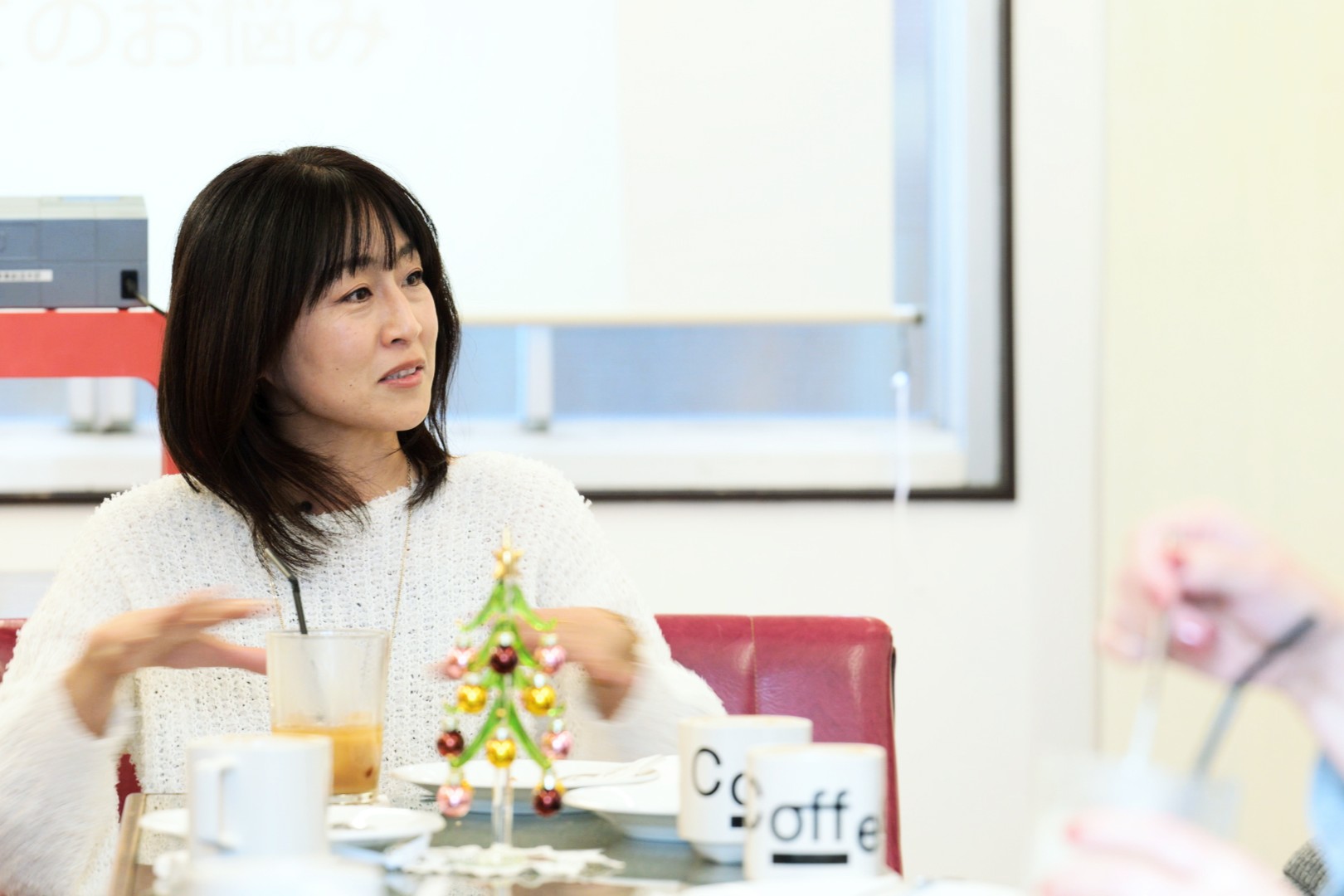 初めて会ったとは思えないほど、終始和やかな雰囲気