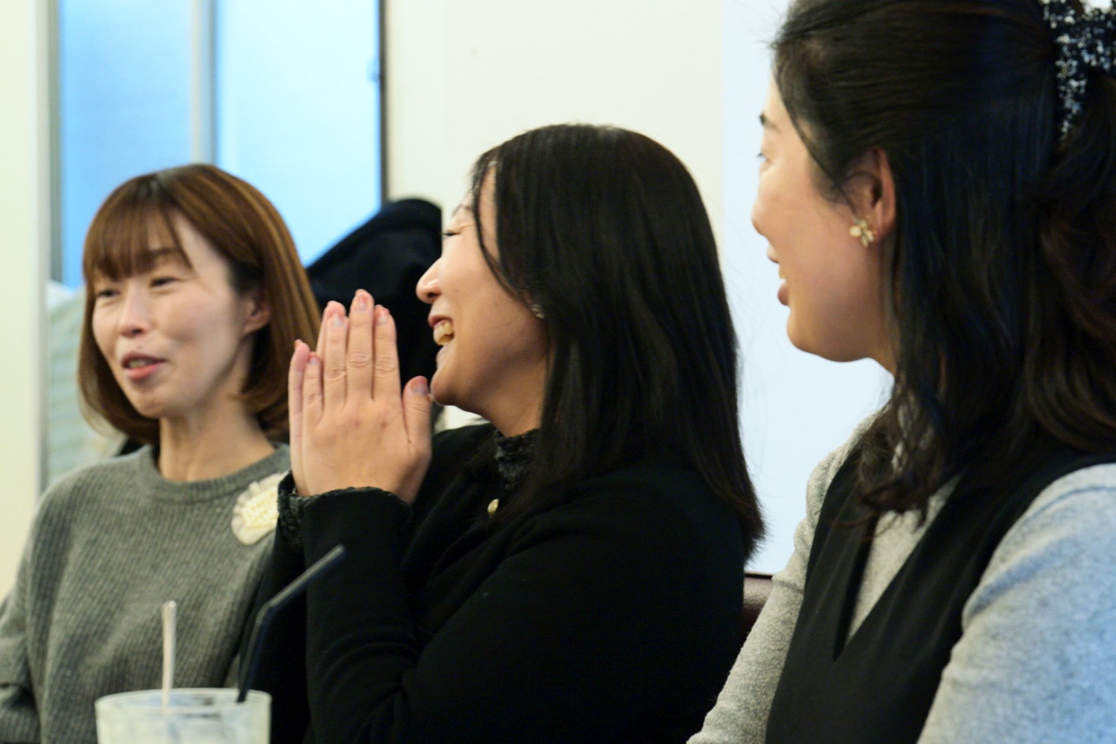 「みなさん、子育てがひと段落したら、やってみたい夢はありますか?」。最後に堀江さんが呼びかけます。