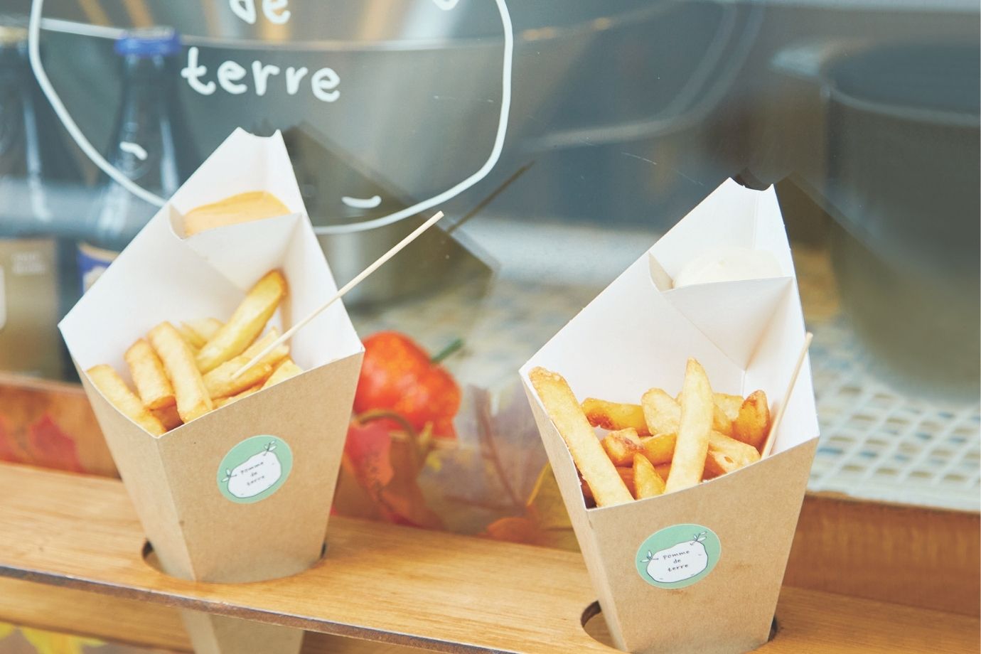 フライドポテト専門店「pomme de terre（ポム ドゥ テール）」