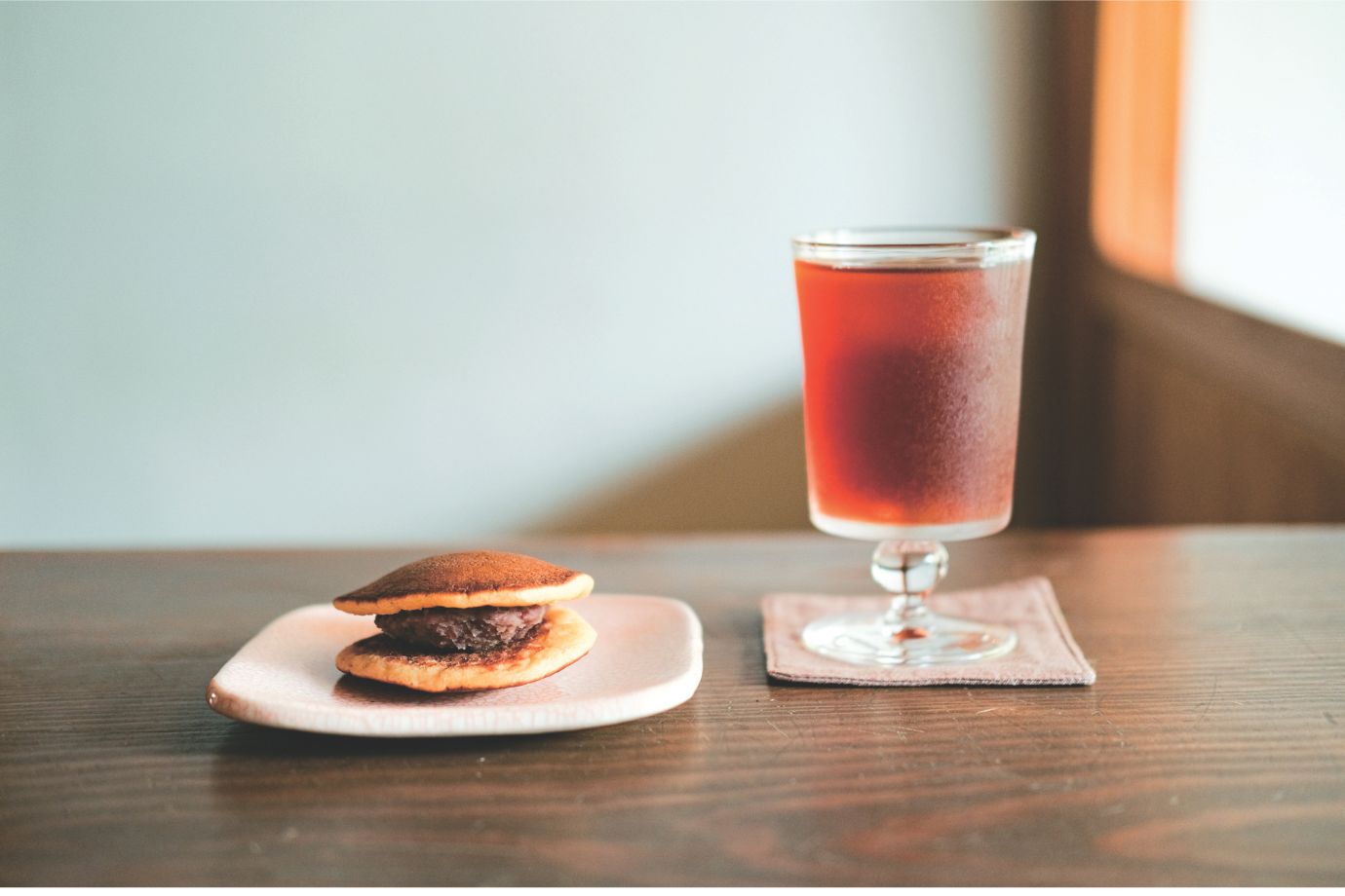 淹れたてのコーヒーと手間ひまかけて作る和菓子