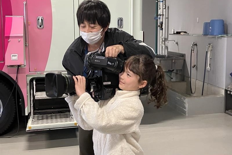 前回のスタジオ収録見学会の様子