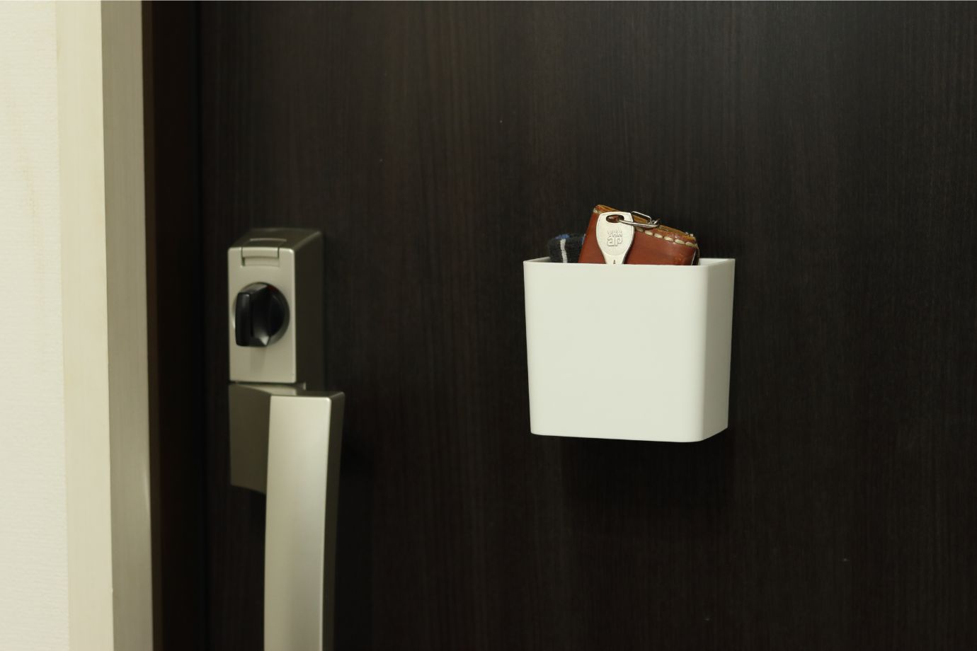 ケースに「名札の家」という名前