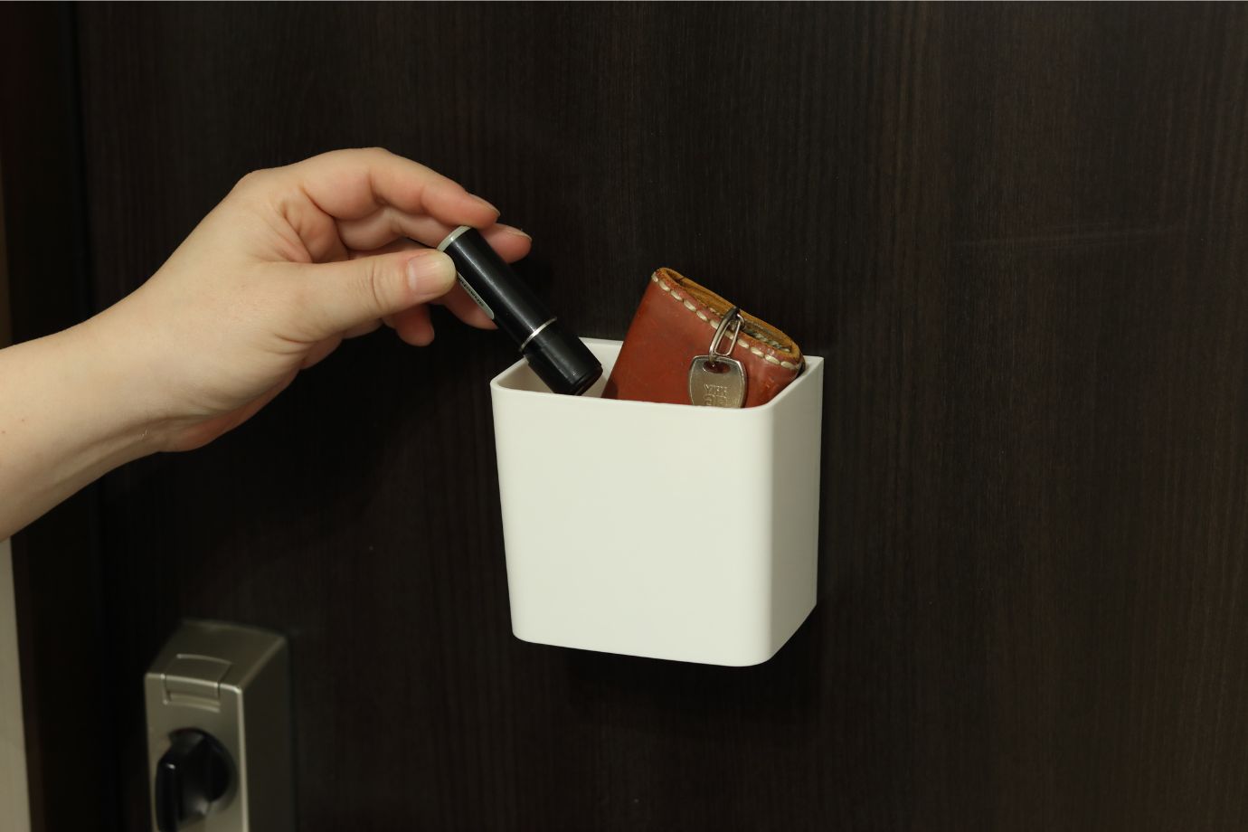 マグネットポケットは、印鑑ケースなどにすると大人も便利に使えますよ