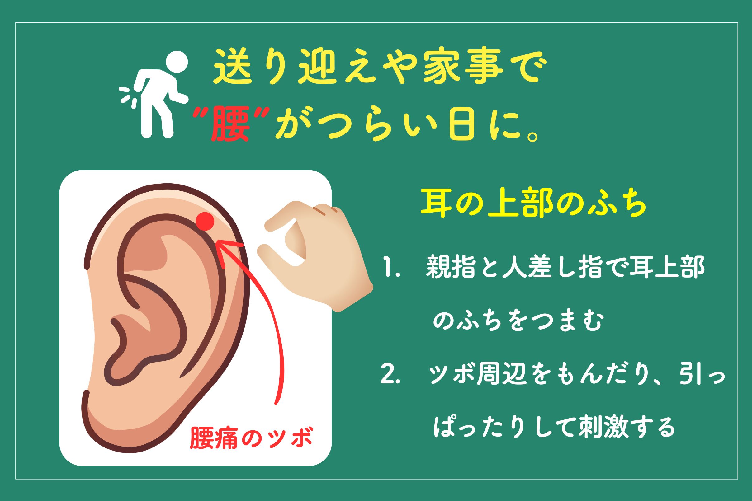 心もカラダも軽くなる耳ツボ